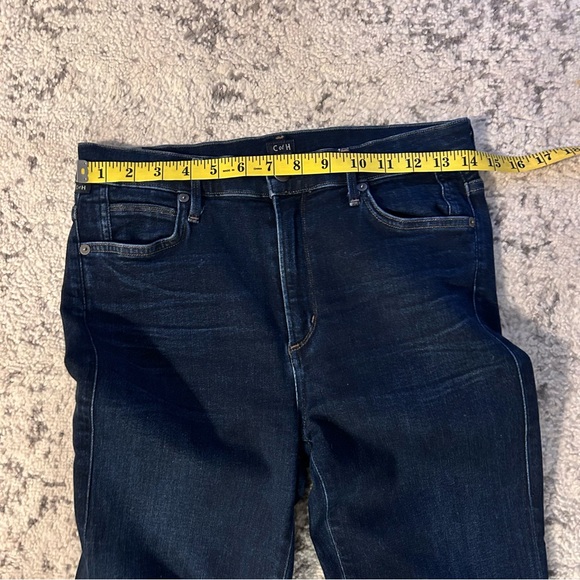 C of H Tylor mid rise slim bootcut dark blue jeans. Size 28. - Picture 6 of 8